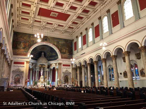 St Adalbert Church in Chicago